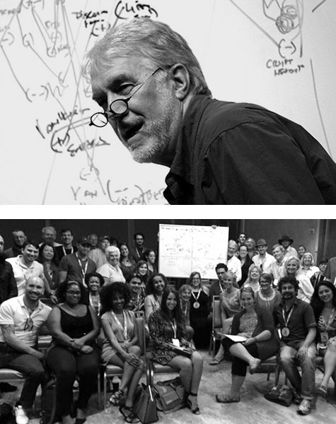 J.V. Hart and Students